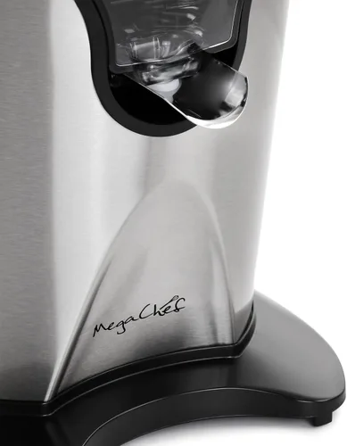 Vista 7 de MegaChef Exprimidor eléctrico de cítricos de acero inoxidable