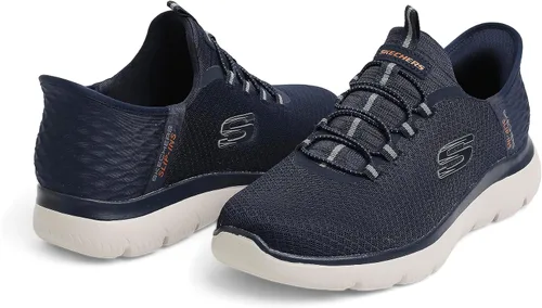 Vista 5 de Skechers Tenis de alta gama Summits para hombre con manos libres