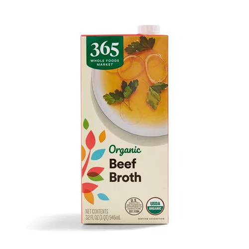 Vista 7 de 365 Everyday Value Caldo de pollo orgánico bajo en sodio, 32 oz
