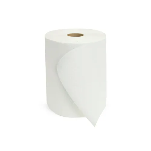 Vista 5 de Rollo de toallas Hardwound, 7 9/10" X 800ft, Blanco, 6 Rollos/cartón