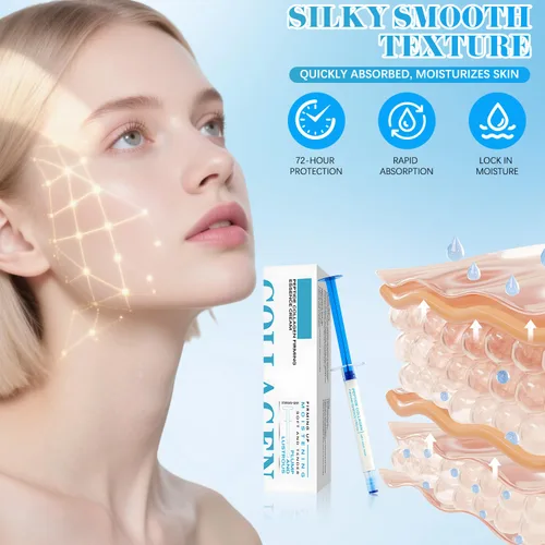 Vista 5 de Colágeno polipeptídico, crema de esencia elástica de colágeno polipéptido, loción reafirmante y lifting micromolecular para tensar la piel