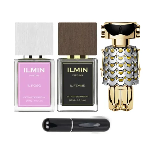 ILMINROSSO+ILMINKAKUNO+FAMMEPACO+PERFUME de AROMA DE PRIMERA