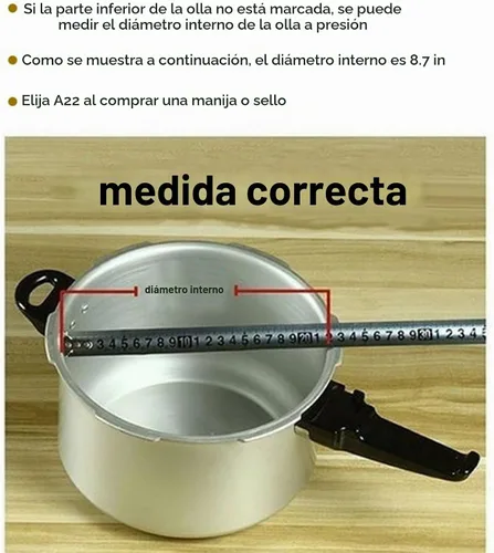 Vista 2 de Anillos de sellado de silicona transparente de repuesto de 6 tamaños para olla a presión del hogar, herramienta de cocina, accesorios de olla Insta