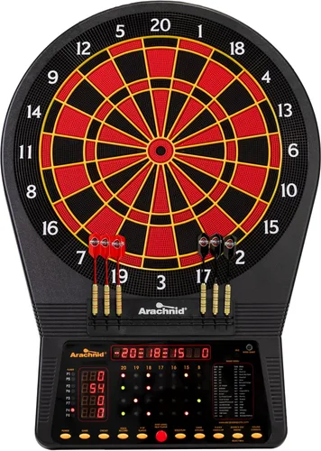 Vista 10 de Arachnid Cricket Pro Tournament-Quality Electronic Dartboard up to 40 Games and 315 Variations (Including Popular Cricket Modes)