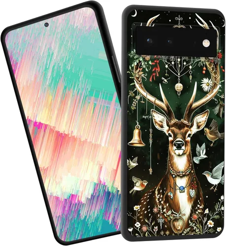 Vista 63 de for Google Pixel 4 XL Case,Slim Shockproof TPU Soft Rubber Silicone Cover Phone Case for Google Pixel 4 XL,Blue Skull Headphone