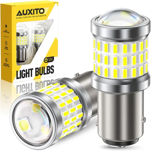 Vista 9 de AUXITO - Foco LED 194, amarillo ámbar, 168, 175, 2825, W5W, T10, kit de luces LED de repuesto sin error Canbus para interior de auto, cúpula