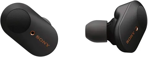 Vista 5 de Sony WF-1000XM3 Auriculares con cancelación de ruido líderes en la industria, auriculares inalámbricos con Alexa, control de voz y micrófono