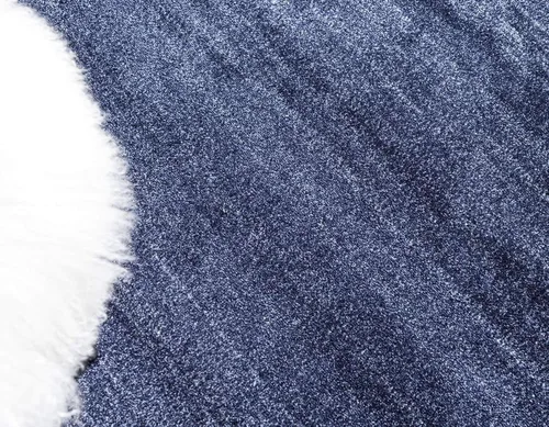Vista 6 de Alfombra Unique Loom colección Del Mar - Maria (2,16 m x 3,05 m, Rectangular, Azul marino/ Marfil)