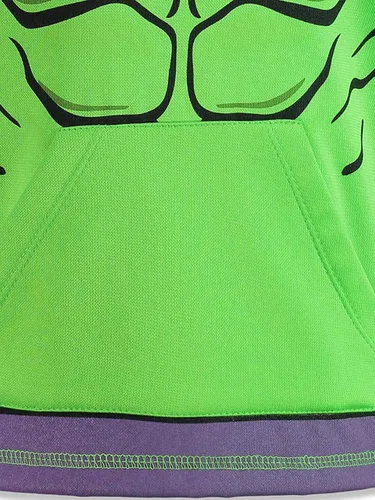 Vista 7 de Marvel Avengers Hulk Miles Morales Spider-Man Athletic Cosplay Sudadera con capucha para niños pequeños a niños grandes