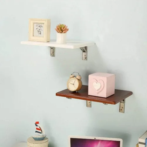 Vista 4 de Mesa plegable de pared, escritorio de aprendizaje para computadora, escritorio de estudio, mesa auxiliar de doble soporte, escritorio de caballete