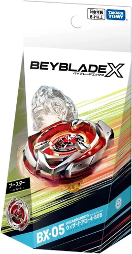 Vista 4 de Takara Tomy Beyblade X BX-05 Booster Wizard Flecha 4-80B