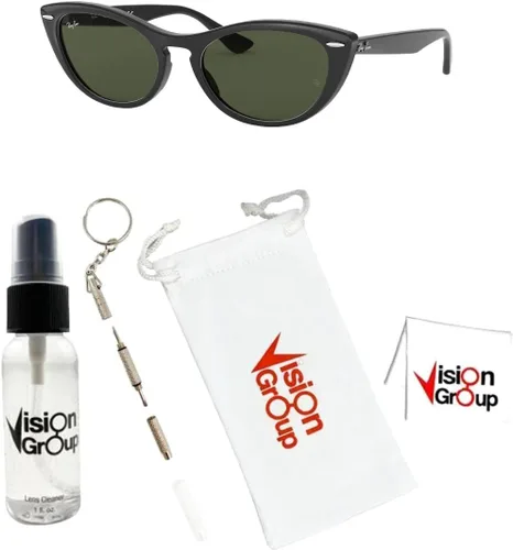 Vista 2 de Ray-Ban RB4314N Nina - Gafas de sol y accesorios Vision Group (60131), NegroVerde Cristal (60131)