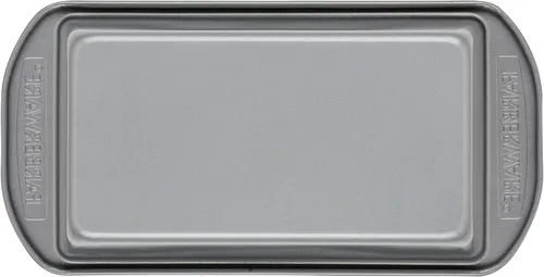 Vista 10 de Farberware Utensilios para hornear antiadherente de 9 pulgadas x 5 pulgadas molde para pan, gris