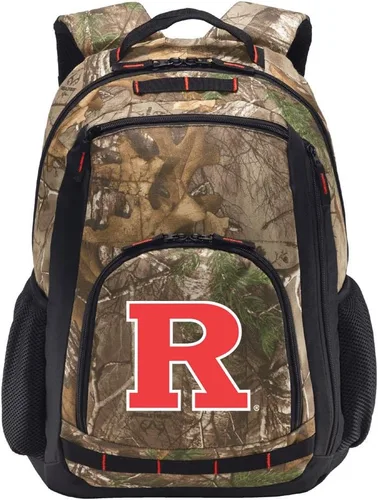 Vista 19 de Broad Bay University Logo Camo Backpack