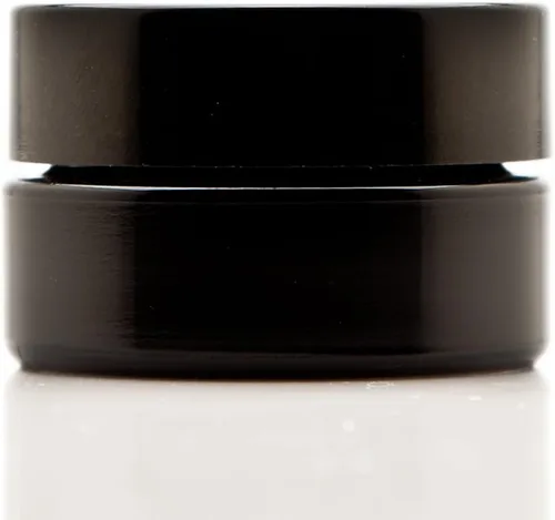 Vista 15 de Infinity Jars Tarro con tapa de rosca de 3.4 fl oz (3.3 fl oz), color negro, ultravioleta, recargable, estilo cosmético, botella de viaje, tarro