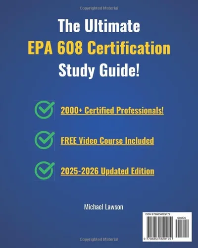 Vista 2 de EPA 608 Study Guide Crush the EPA 608 Certification Exam on Your First Try and Accelerate Your HVACR Career Comprehensive Test Prep, Practice