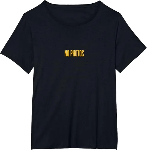 Vista 7 de Justin Bieber Camiseta Purpose Tour Gold No Photos, Negro, S