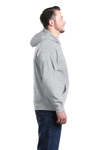 Vista 3 de shop4ever Sudaderas con capucha de oso blanco de California Republic of CA, Gris (Sports Grey)