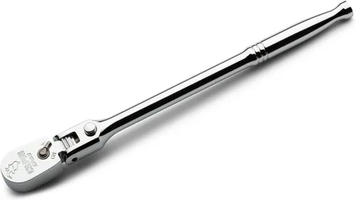 Vista 20 de Capri Tools - Trinquete de perfil bajo de cuadrante de 1/2 pulgada, 72 dientes verdaderos y arco oscilante de 5 grados