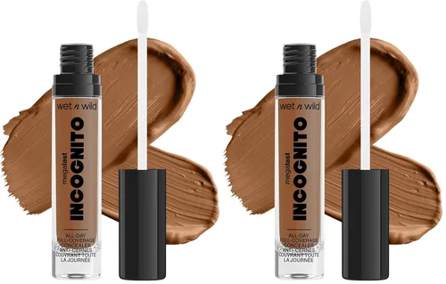 Vista 14 de wet n wild Mega Last Incognito 1114054 - Corrector líquido mate para todo el día