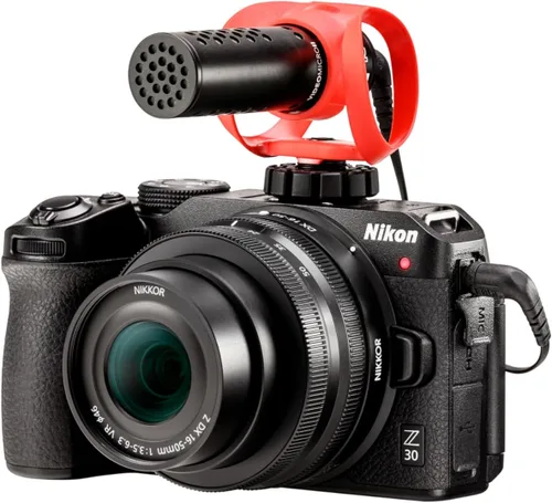 Vista 6 de Nikon Z 30 Cámara sin espejo compacta y ligera con lente NIKKOR 16-50mm con Kit del creador