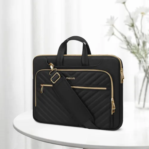 Vista 9 de MOSISO 360 Protective Laptop Bag, Computer Bags