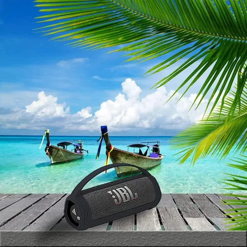 Vista 6 de JCHPINE Funda de silicona para altavoz Bluetooth portátil JBL Flip 6 Funda protectora de transporte para accesorios de altavoces JBL Flip 6, funda