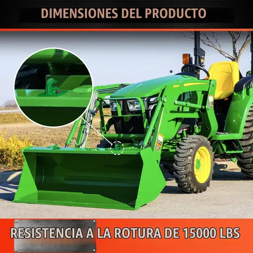 Vista 9 de Gancho de agarre para cubo de tractor de acero forjado de grado 70, gancho de agarre de 3/8 pulgadas con placa trasera, funciona bien para cubo