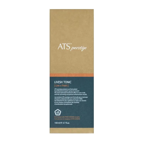Vista 6 de ATS Perstige Livesh Tonic, para el crecimiento del cabello, tratamiento del cuero cabelludo, grosor y plenitud, energiza el cuero cabelludo, 4.05