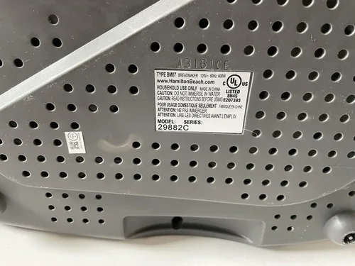 Vista 4 de Cinturón para Hamilton Beach Bread Maker Modelos 29881 29882 29882C