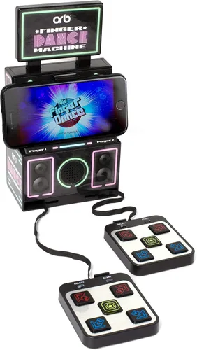 Vista 16 de Thumbs Up Retro Games Console Arcade Finger Dance Mat Máquina de consola de mano, compatible con iPhone, Samsung y otros teléfonos inteligentes