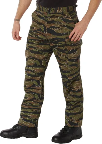 Vista 16 de Rothco: pantalones tácticos BDU – Pantalones cargo resistentes para senderismo al aire libre, EDC, uniforme de trabajo Uniforme de combate