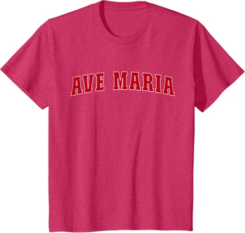 Vista 67 de Ave Maria FL Florida - Camiseta, Negro