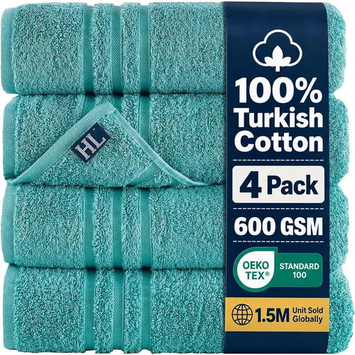 Vista 54 de Hawmam Linen - Juego de toallas de algodón turco original prémium, calidad de hotel para máxima suavidad y absorción, para cara, manos, cocina