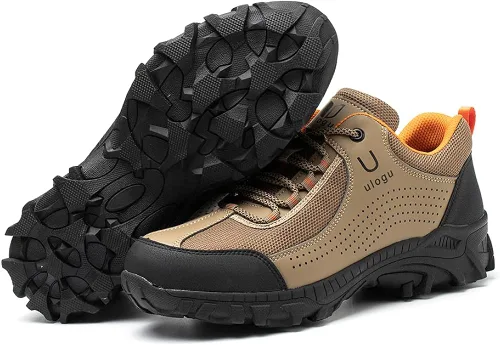 Vista 9 de ulogu Steel Toe Tennis Shoes for Men Women Lightweight Breathable Durable Work Shoes Comfortable Composite Safety Footwear Industrial Construction