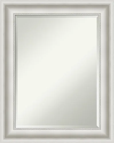 Vista 18 de Amanti Art Espejo de pared, espejo de marco negro para decoración de pared o para usar como espejo de baño para sobre el fregadero