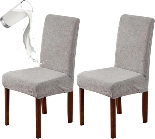 Vista 27 de Genina Fundas impermeables para sillas Parsons de comedor, fundas elásticas para sillas Parsons para comedor, cocina, funda protectora para silla