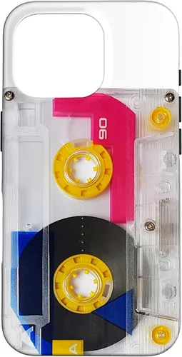 Vista 20 de iPhone 12/12 Pro Vintage Cassette Tape Retro 80s 90s Music Mixtape Case