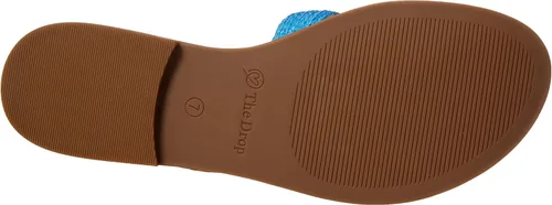 Vista 4 de The Drop Monika - Sandalias planas de meter con banda en H para mujer