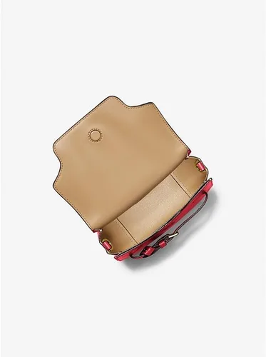 Vista 2 de Michael Kors Bolso bandolera Emilia con logotipo pequeño, Rojo Brillante