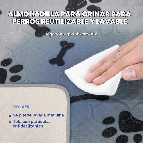Vista 5 de HQ4US - Almohadilla de hierba para perro con bandeja, sin olor, para caja de arena para perro