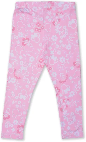 Vista 7 de Disney Minnie and Mickey Girls Tank Top, T-Shirt, Short, Legging and Scrunchie Set for Toddler and Little Kids