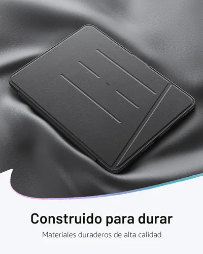 Vista 9 de ESR - Funda para iPad Air de 11 pulgadas M3/M2 (2025/2024), iPad Air de 5ª/4ª generación (2022/2020), funda con soporte vertical, múltiples ángulos