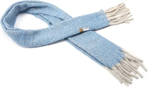 Vista 4 de BASICO MaxiI - Bufanda de invierno para mujer, con borlas, manta, bufanda, envolturas y chales