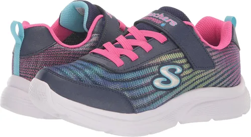 Vista 7 de Skechers Girl's Wavy Lites-Hydro Crush Sneaker