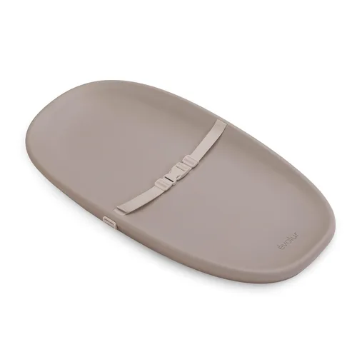 Vista 9 de évolur Cambiador de Bebé Eva, Cambiador Suave, Ligero y Portátil, Se Adapta a Todas las Mesas Cambiadores, Acolchado Firme Impermeable - Negro