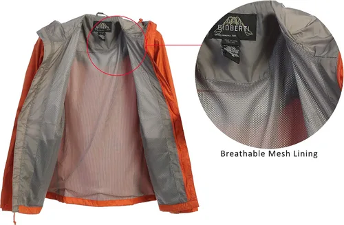 Vista 3 de Gioberti Chaqueta impermeable para hombre