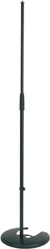 Vista 2 de K&M König & Meyer 26045.500.55 - Soporte de micrófono apilable Base estable redonda plana con muescas Embrague de altura ajustable Apila hasta