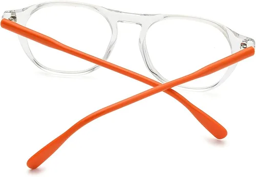 Vista 6 de HEPIDEM Gafas de acetato para hombre marco de anteojos ópticos de miopía redondo retro vintage