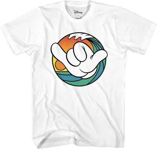 Vista 3 de Disney Mickey Mouse - Camiseta de mano suelta para adultos